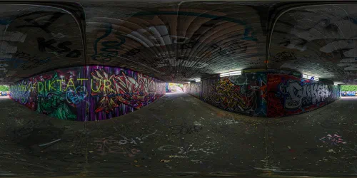 Underpass in Dossenheim to cross B3.