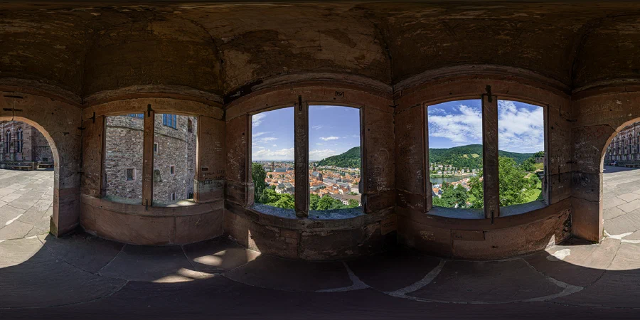Heidelberg - Corner Tower View
